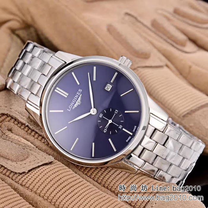 LONGINES浪琴 經典兩針半 精品男士腕表 WSS0865